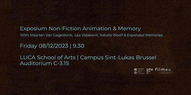 Animation and the fleeting impermanence of memories and recollections Animation and the fleeting impermanence of memories and recollections